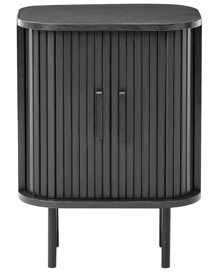 Bedside Table Black Adelyn
