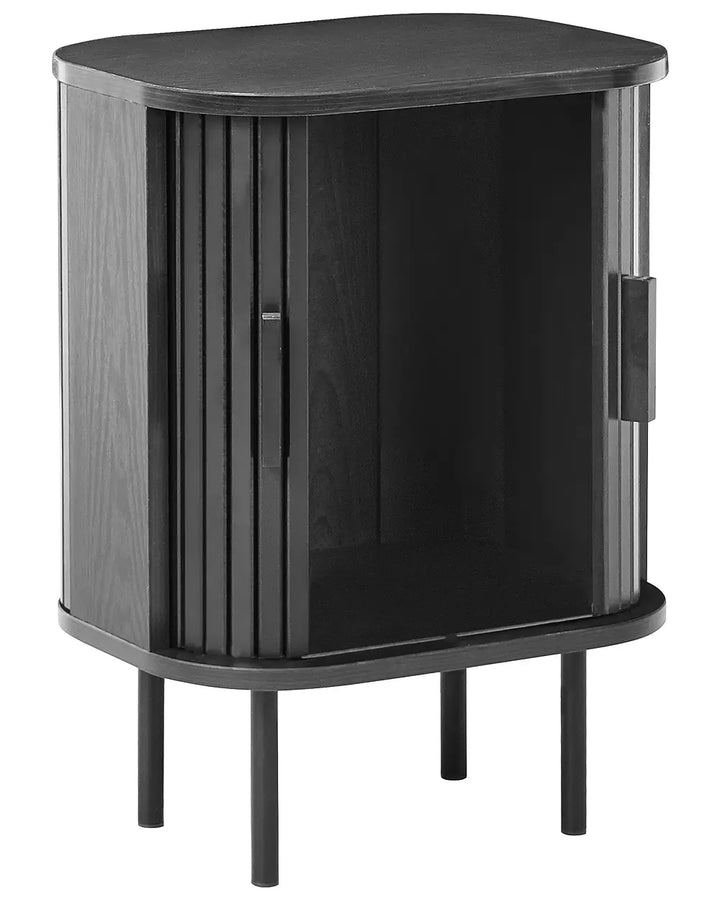 Bedside Table Black Adelyn