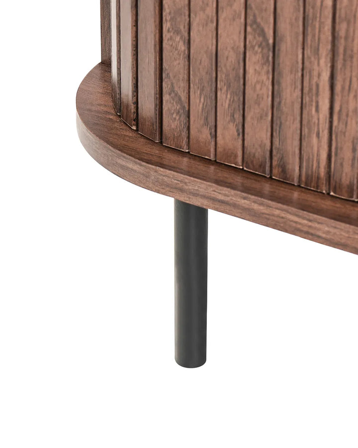 Bedside Table Dark Brown Adelyn