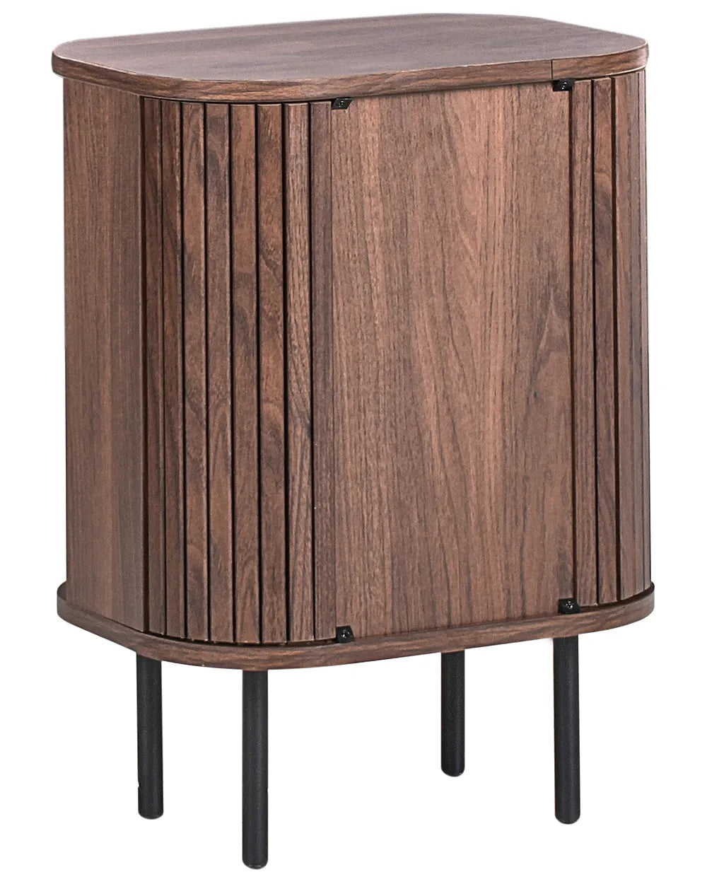 Bedside Table Dark Brown Adelyn