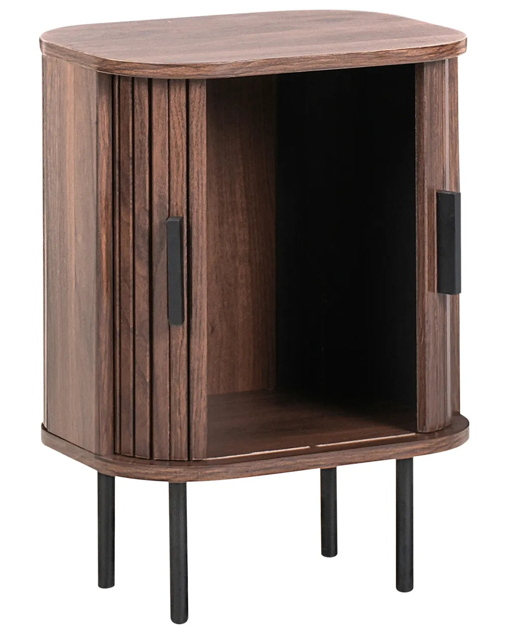 Bedside Table Dark Brown Adelyn