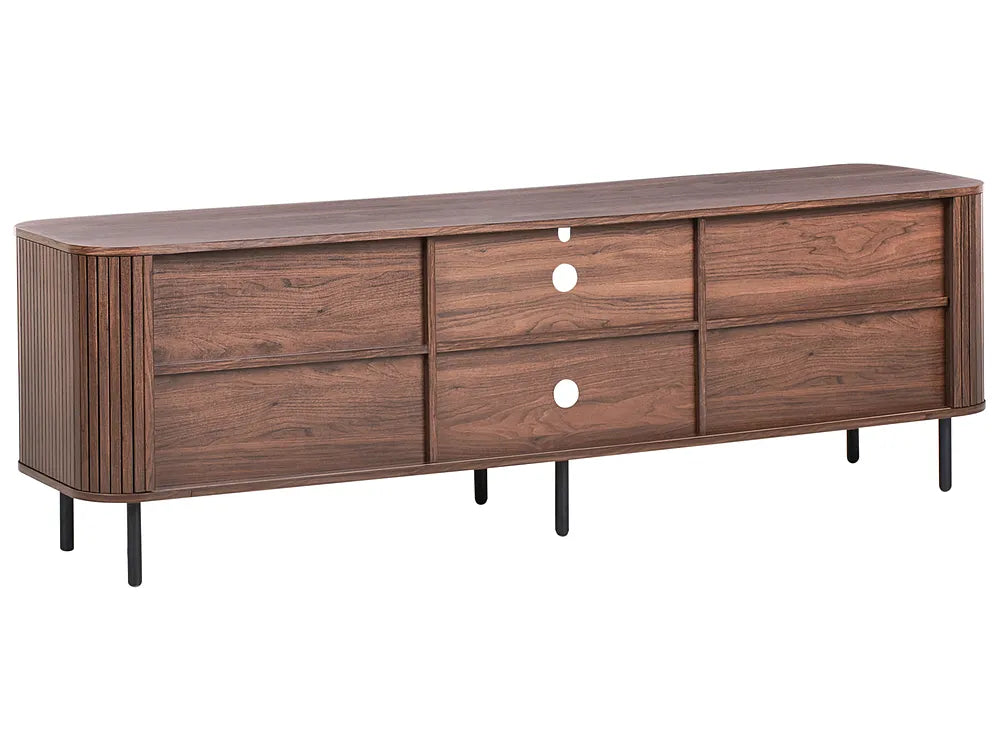TV Stand Dark Brown Adelyn