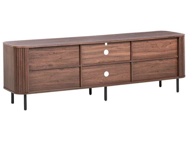 TV Stand Dark Brown Adelyn