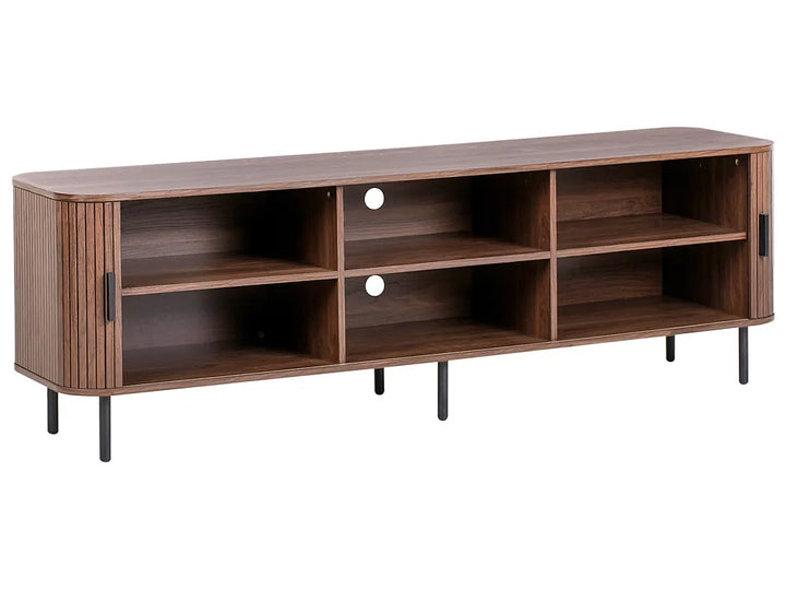 TV Stand Dark Brown Adelyn