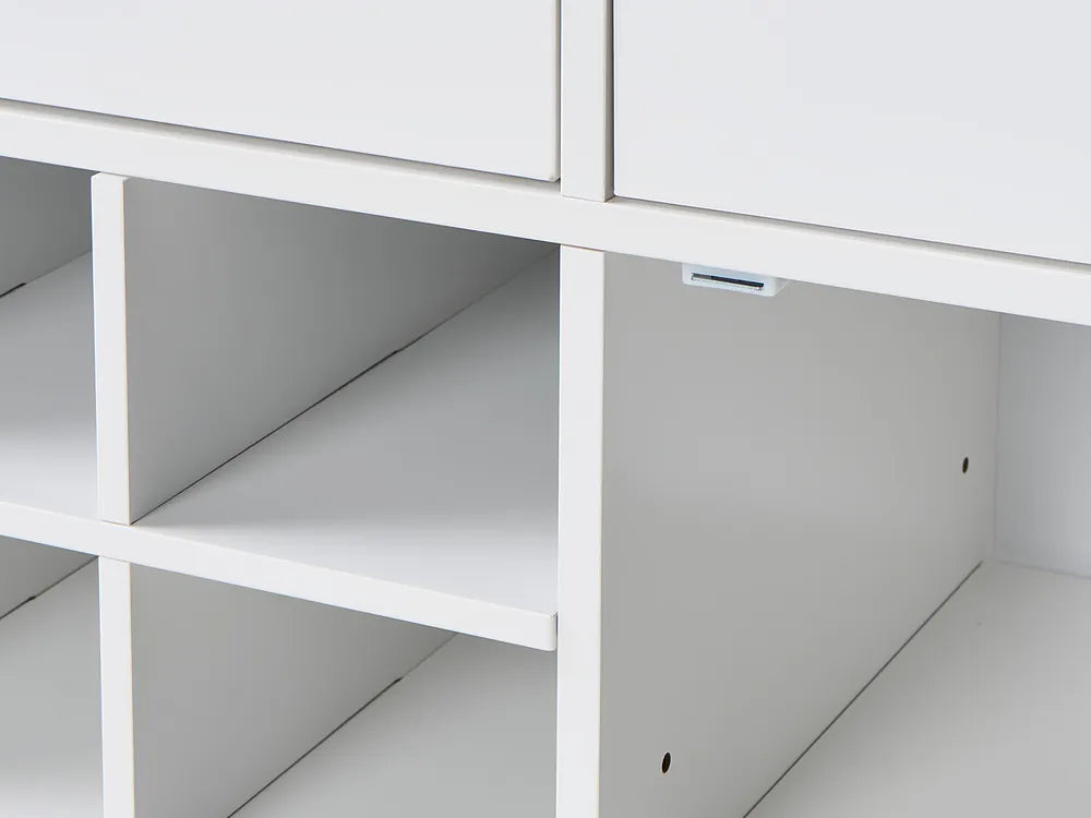 Wine Cabinet White Estevan