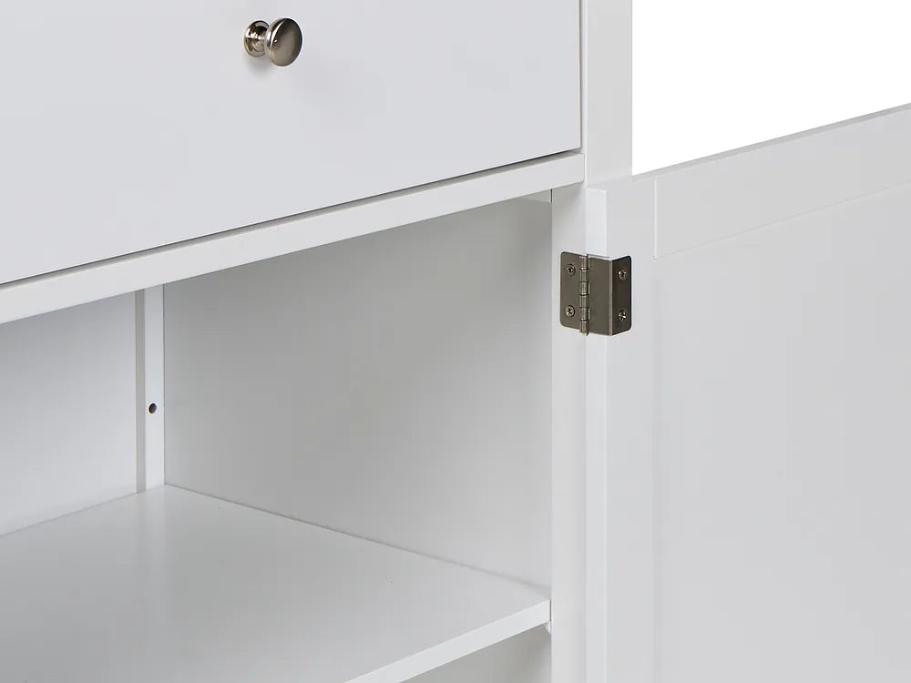 Wine Cabinet White Estevan