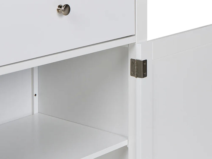 Wine Cabinet White Estevan