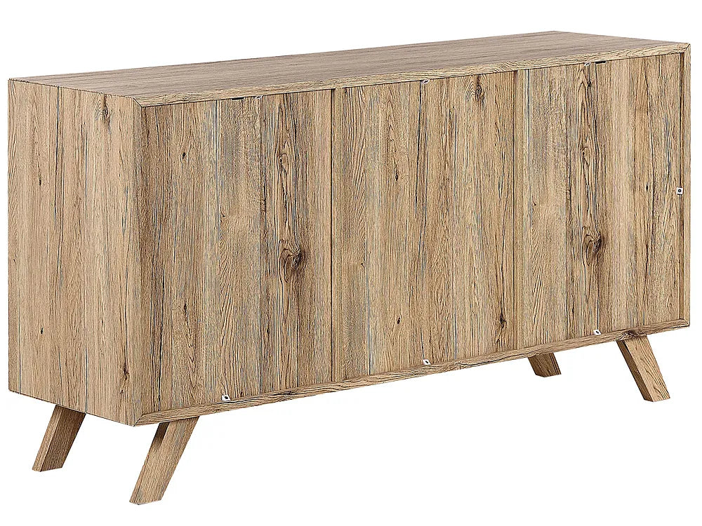 2 Door Sideboard Brown/ White Korbin