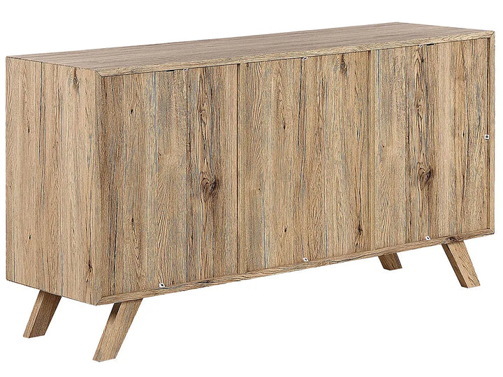 2 Door Sideboard Brown/ White Korbin