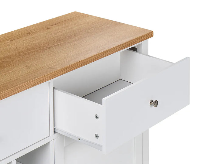 Wine Cabinet White Estevan