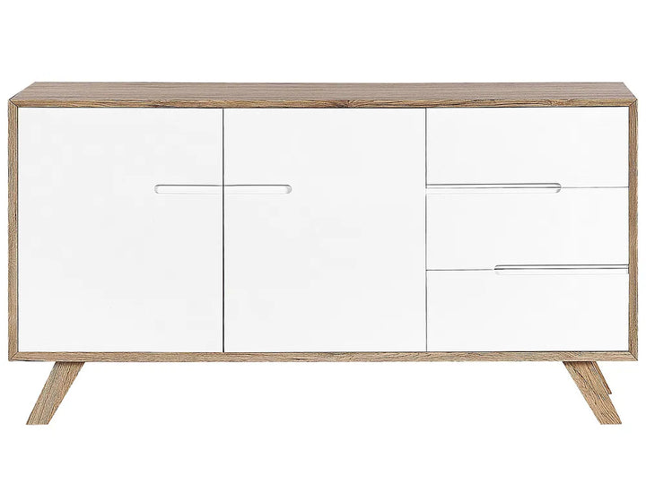 2 Door Sideboard Brown/ White Korbin