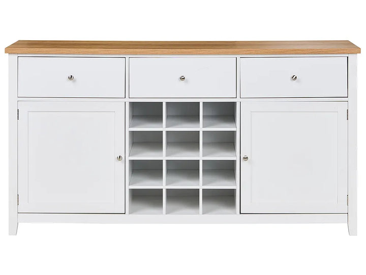 Wine Cabinet White Estevan