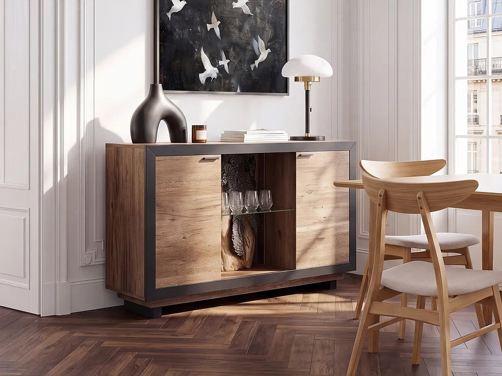 Modern light wood cabinet