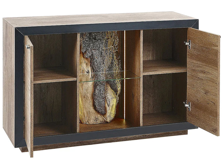 Cabinet Brown/ Black Maleah