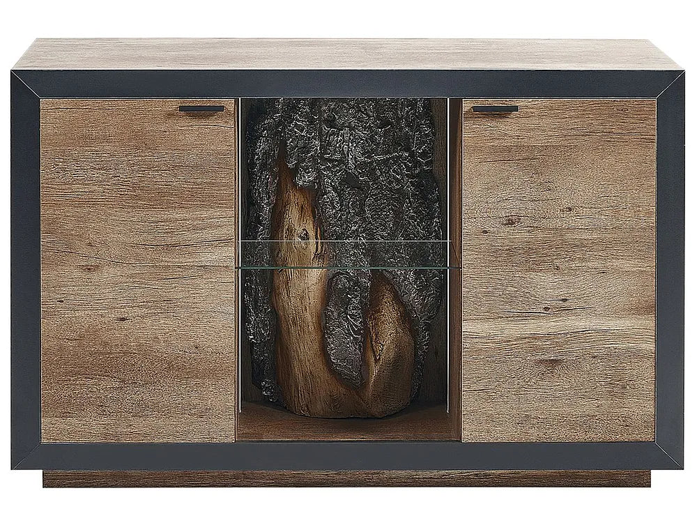 Cabinet Brown/ Black Maleah