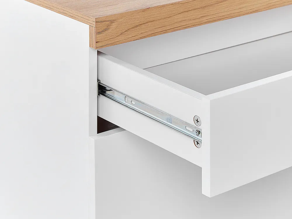 TV Stand Brown/ White Chiel