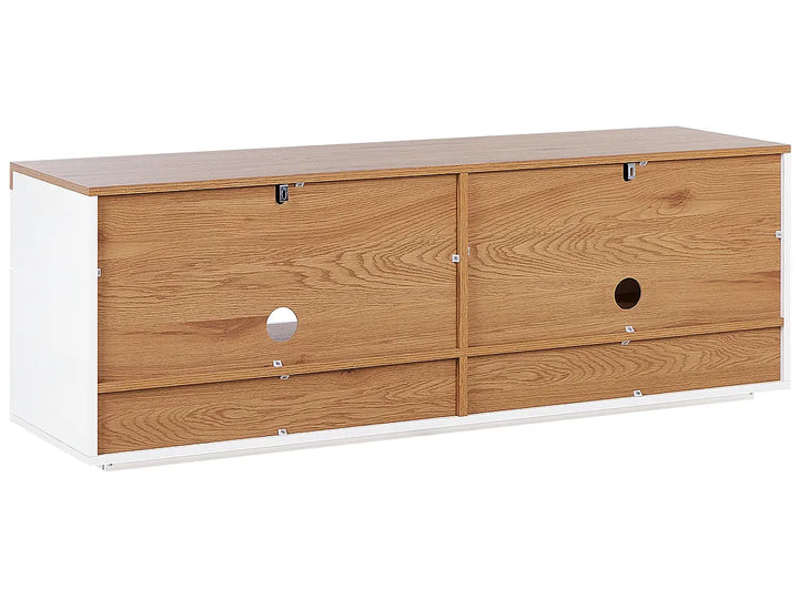 TV Stand Brown/ White Chiel