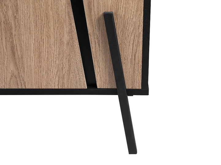 TV Stand Brown/ Black Whetsel
