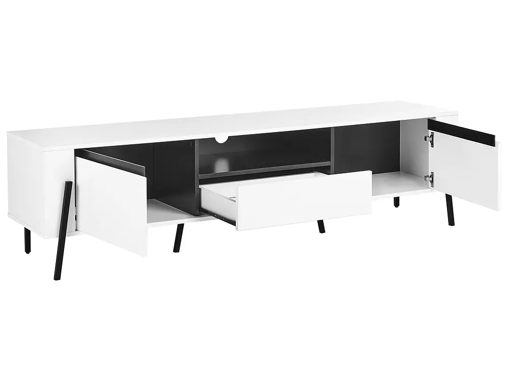 TV Stand White Whetsel