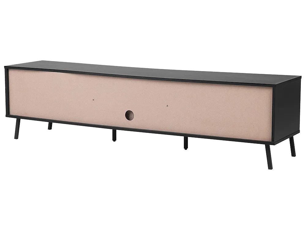 TV Stand Brown/ Black Whetsel