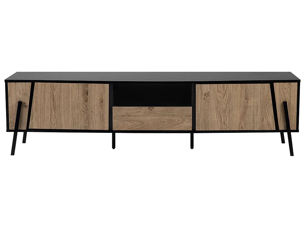 TV Stand Brown/ Black Whetsel