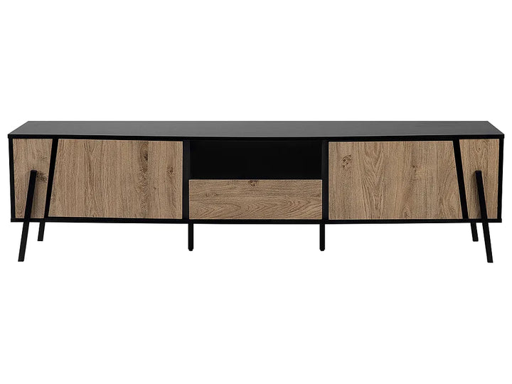 TV Stand Brown/ Black Whetsel