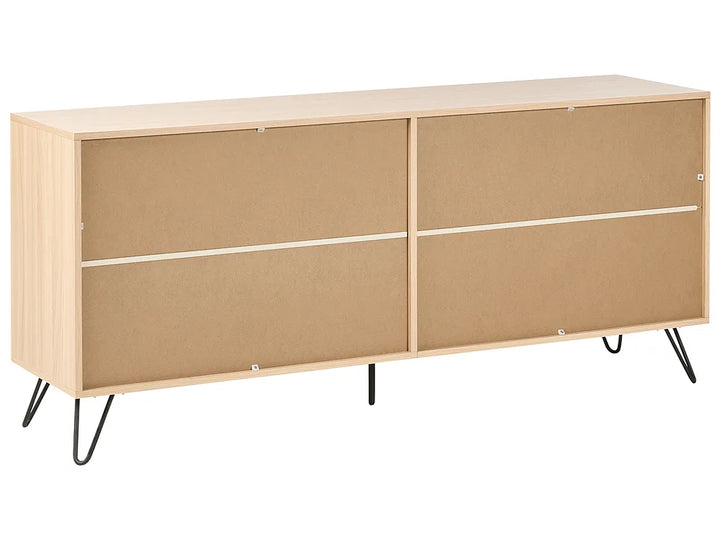 6 Drawer Chest Light Brown Canme