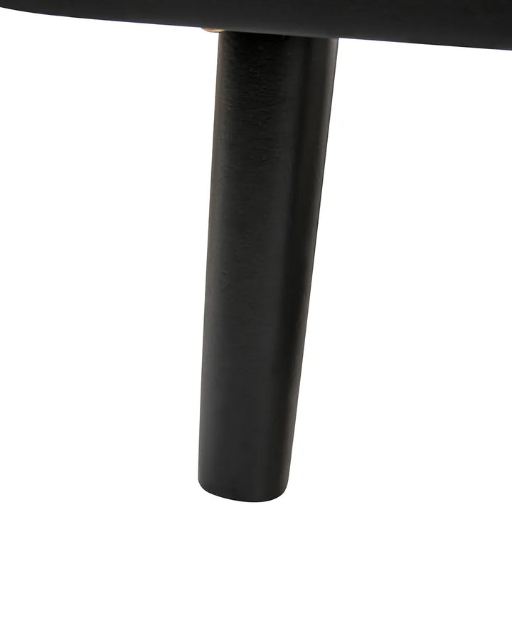 Bedside Table Black Cabel