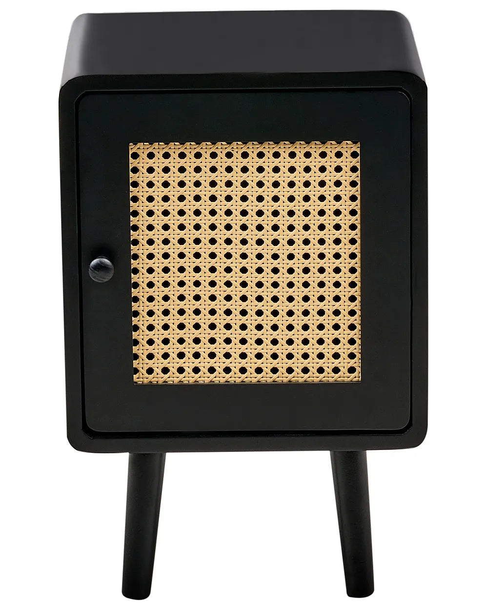 Bedside Table Black Cabel