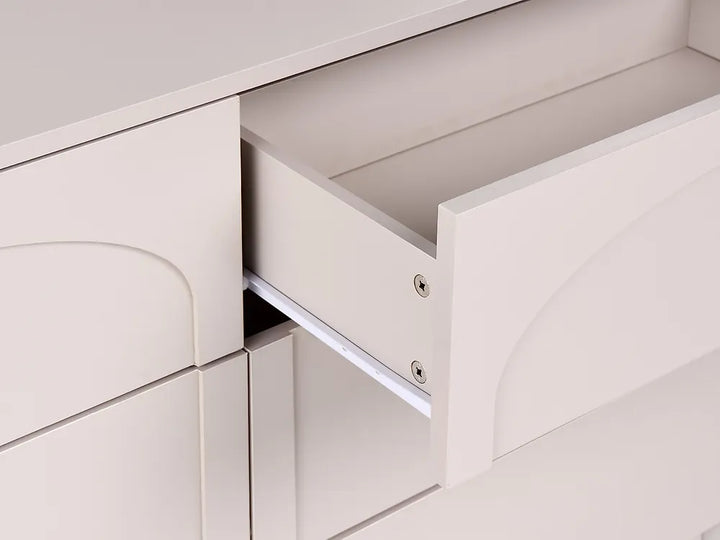 6 Drawer Chest Light Beige Havya