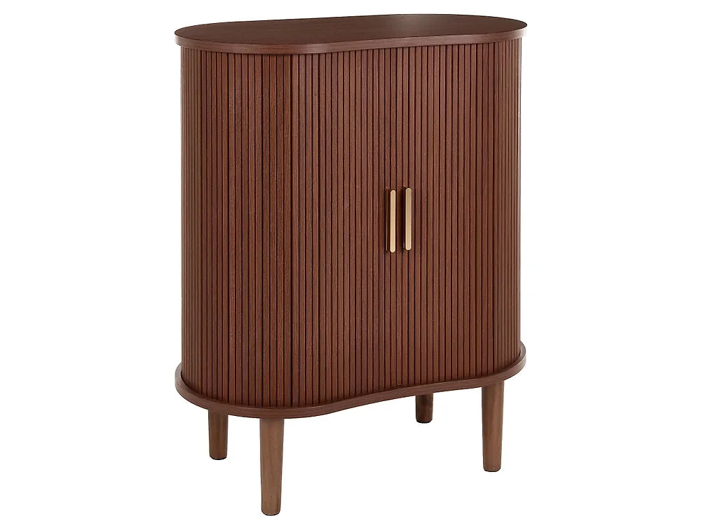 Dark brown 2-door sideboard