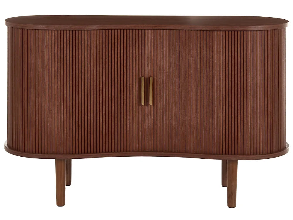 2 Door Sideboard Dark Brown Stemple