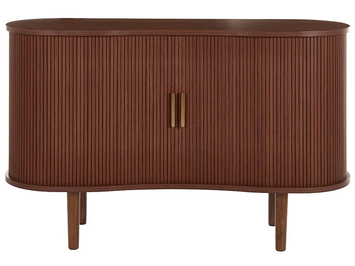 2 Door Sideboard Dark Brown Stemple