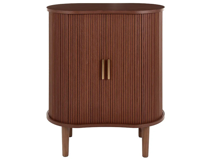 2 Door Sideboard Dark Brown Stemple