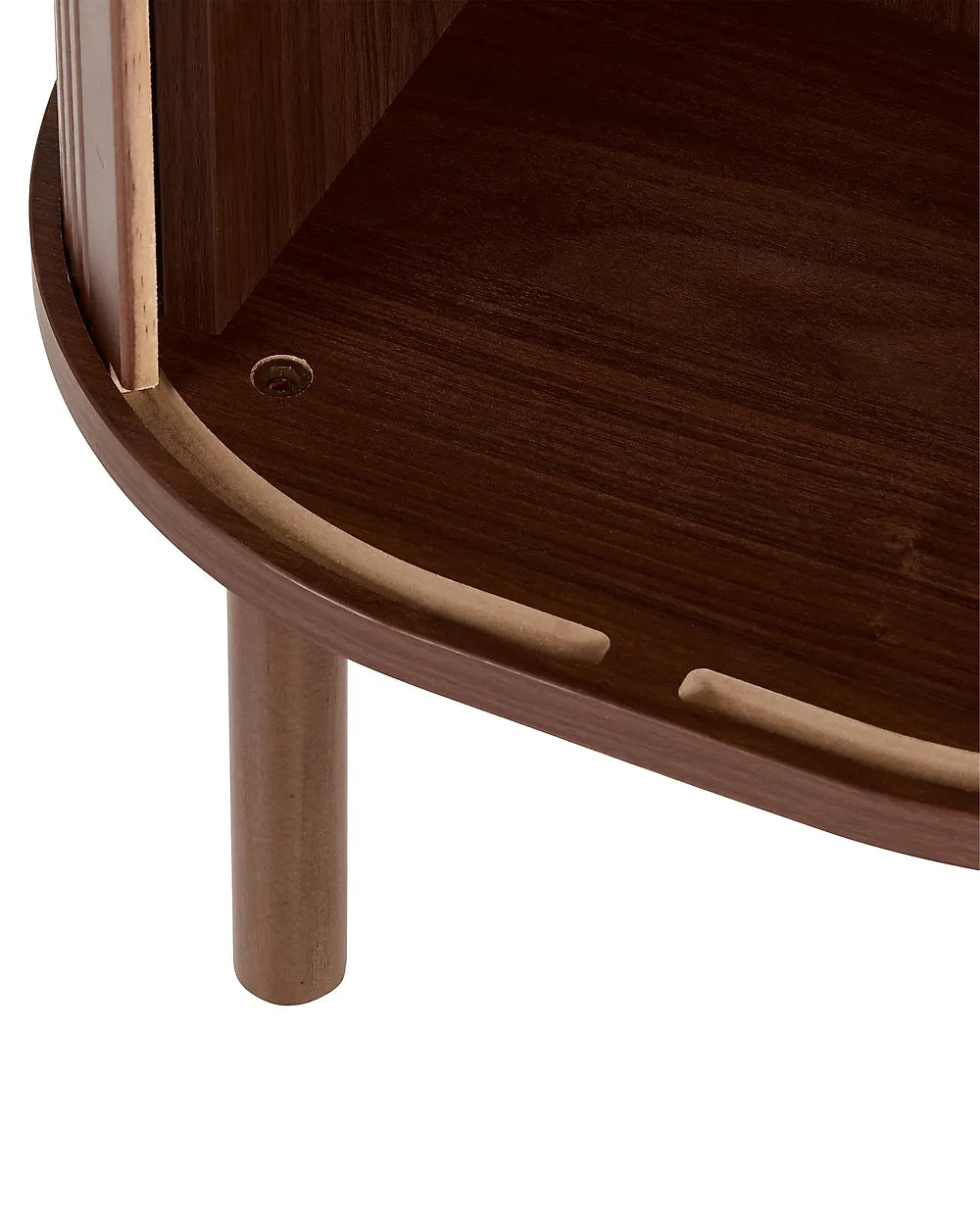Bedside Table Dark Brown Tolkyn