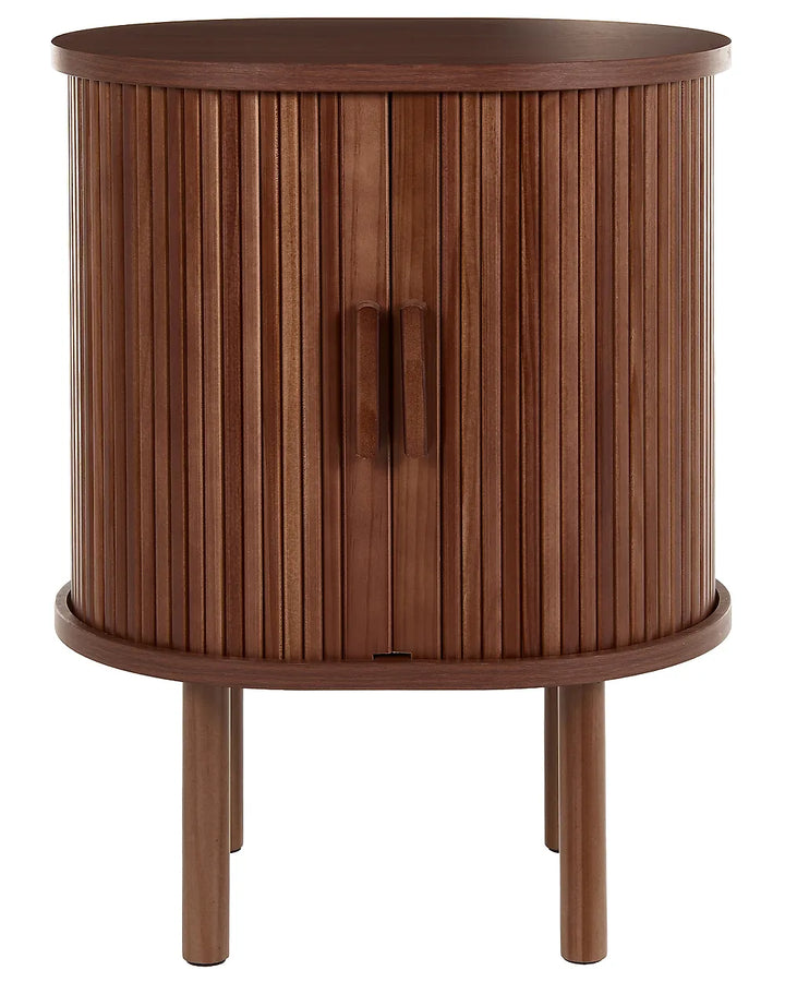Bedside Table Dark Brown Tolkyn