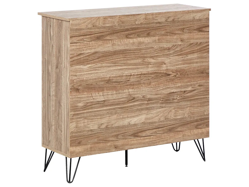 Wine Cabinet Light Brown Cialan