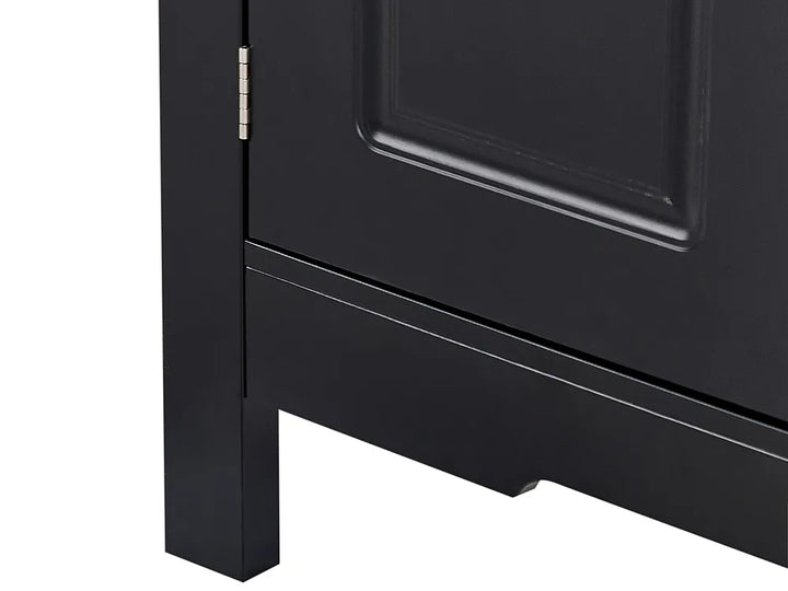 Wine Cabinet Black Denchev