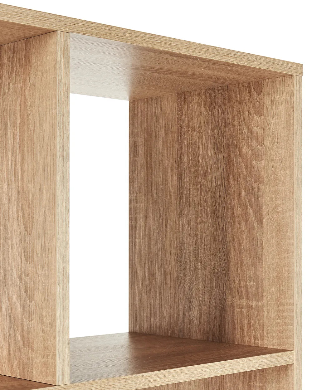 Bookcase 185 cm Brown/ White Jerald