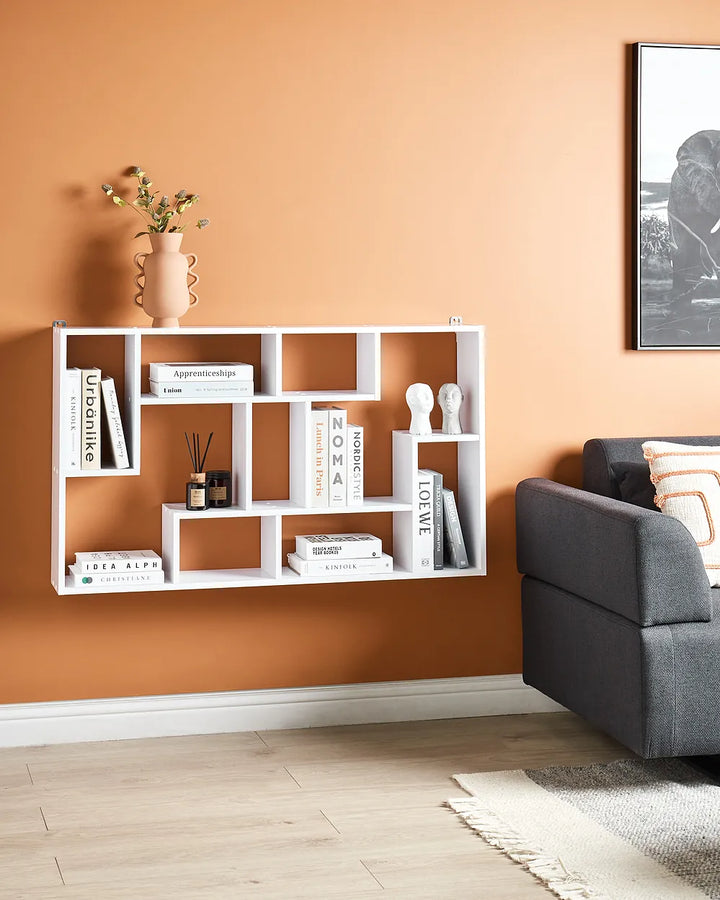 Shelving Unit 122 cm White Cauley