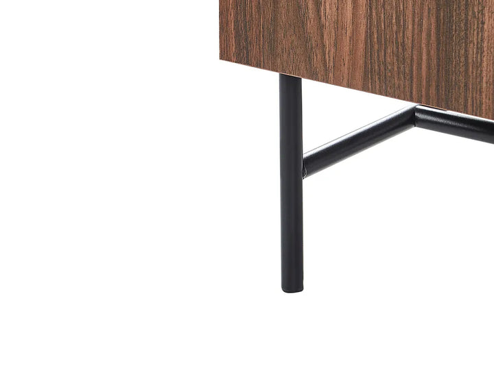 TV Stand Dark Brown Vesna