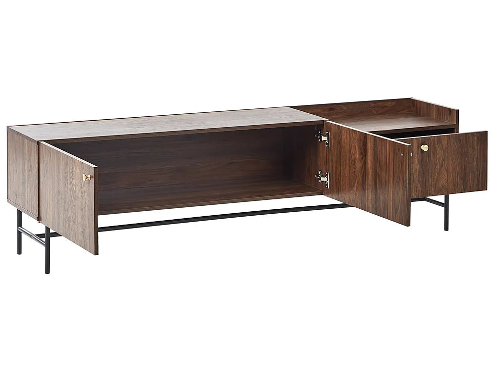TV Stand Dark Brown Vesna