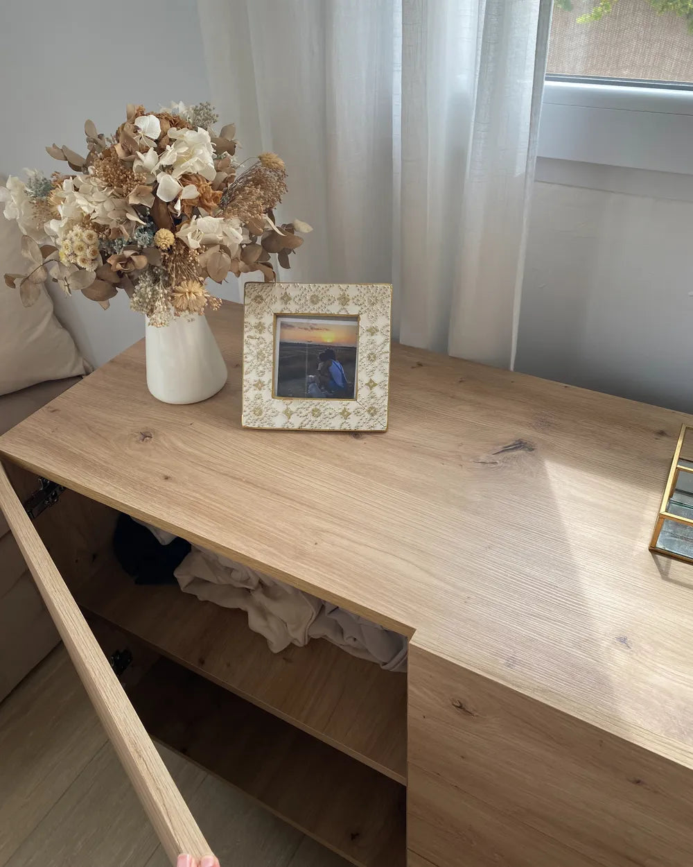 2 Door Sideboard Light Brown Haslingden