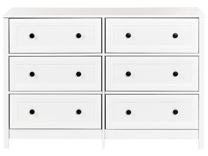 6 Drawer Chest White Lamyiah