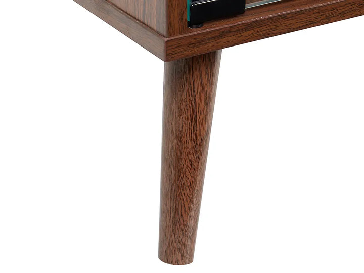 Wine Cabinet Dark Brown Elisama