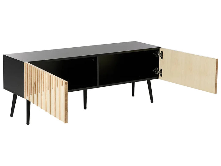 TV Stand Brown/ Black Hannah