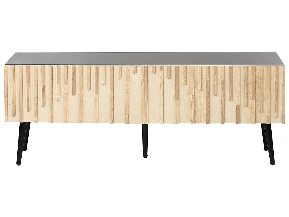 TV Stand Brown/ Black Hannah