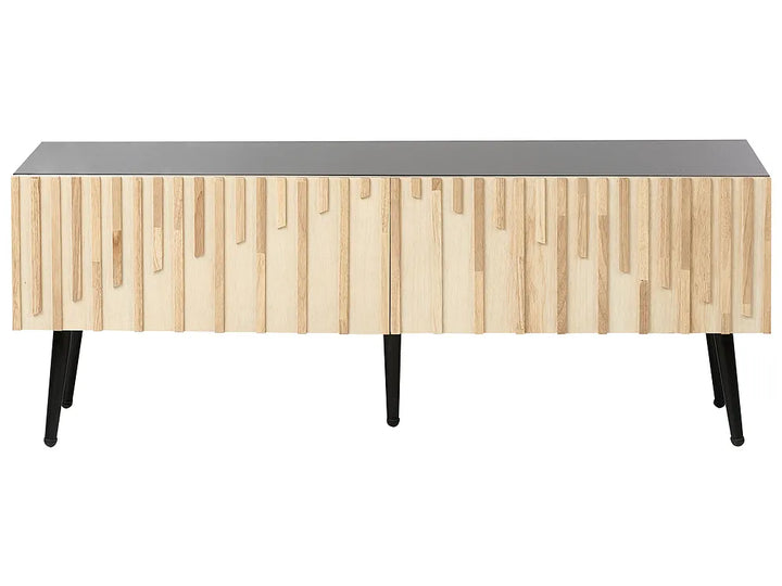 TV Stand Brown/ Black Hannah