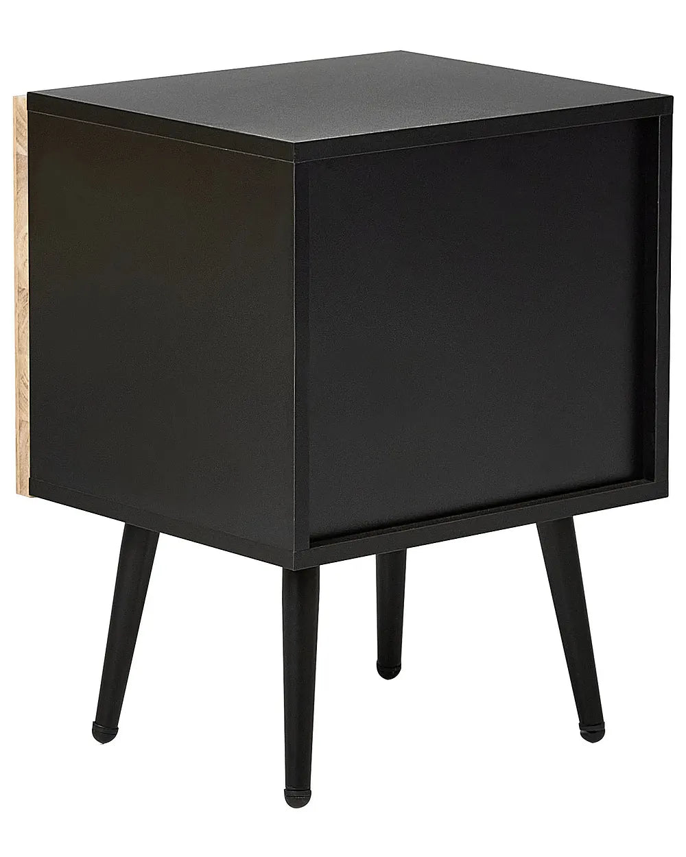 Bedside Table Brown/ Black Hannah