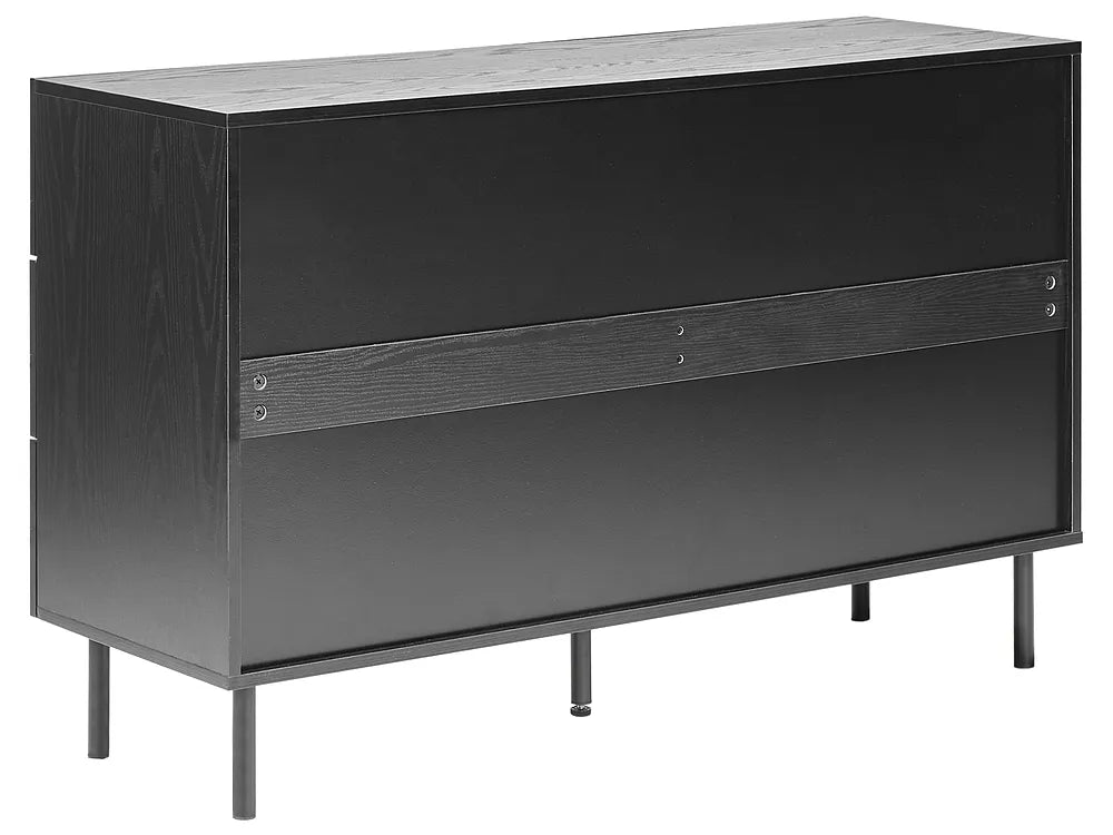 6 Drawer Chest Black Mamata
